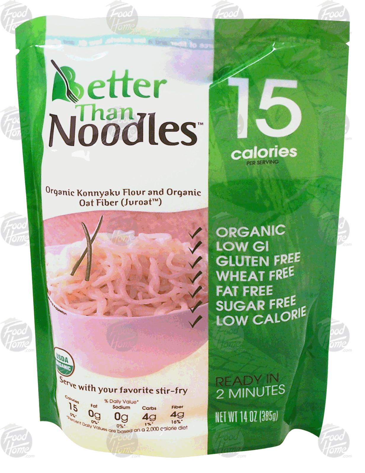 Better Than Noodles organic konnyaku flavor and organic oat fiber Full-Size Picture